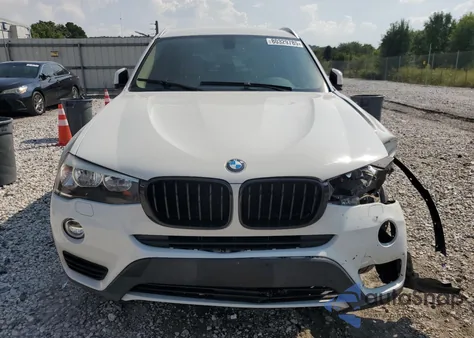 2016 BMW X3 Sdrive28I z USA, uszkodzony, nr VIN 5UXWZ7C52G0R31995